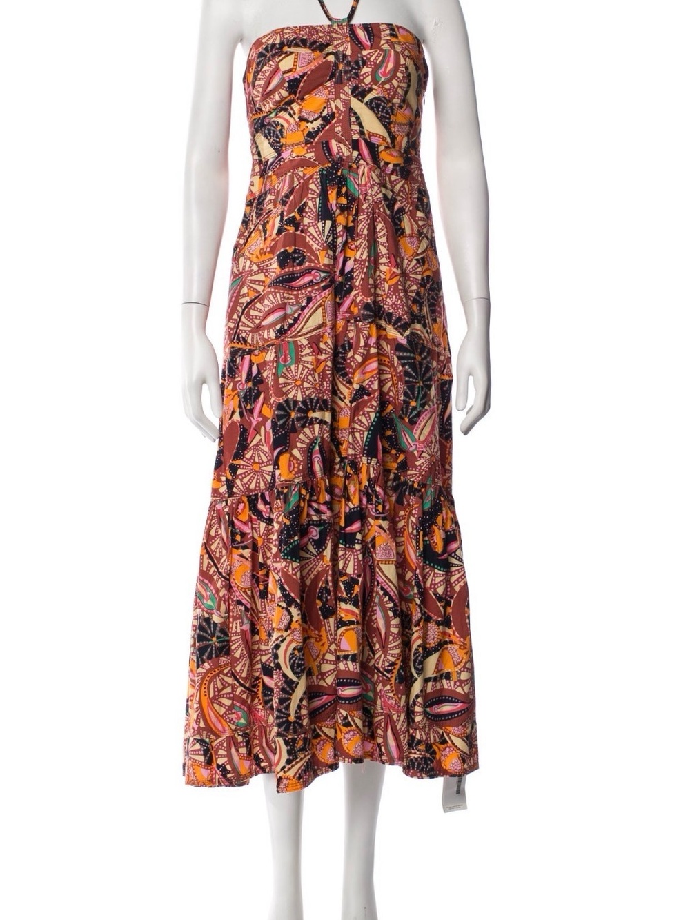 A.L.C Neck Midi Length Dress